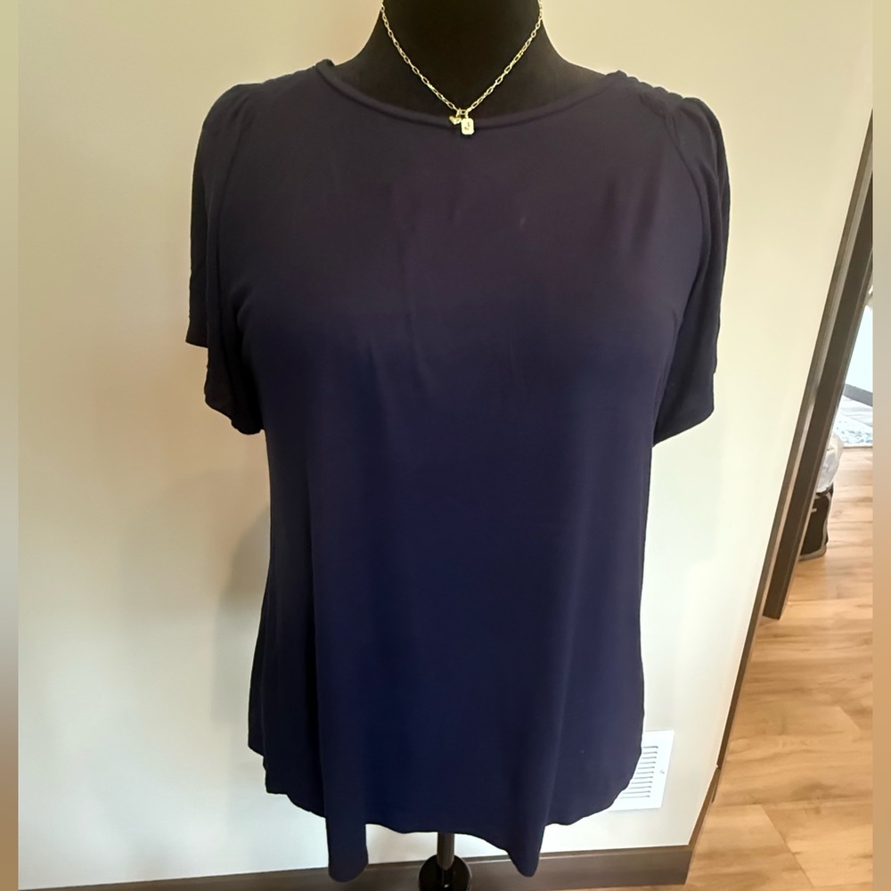 EVRI Deep Blue Women's Blouse
